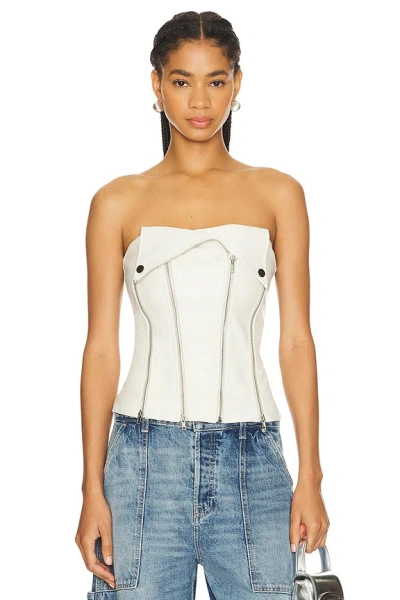 SUPERDOWN DANI FAUX LEATHER CORSET