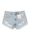 Superdown Denim Shorts In Blue