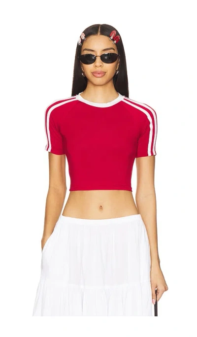 Superdown Elisabeth Tee In Red