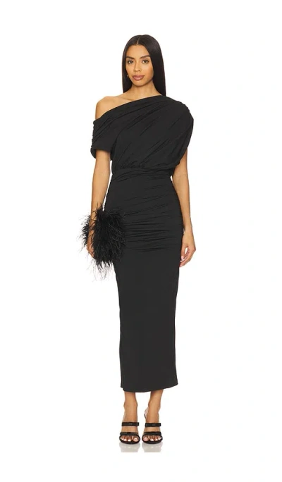 Superdown Elisya Off Shoulder Dress In Black