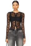 Superdown Ellinor Top In Black