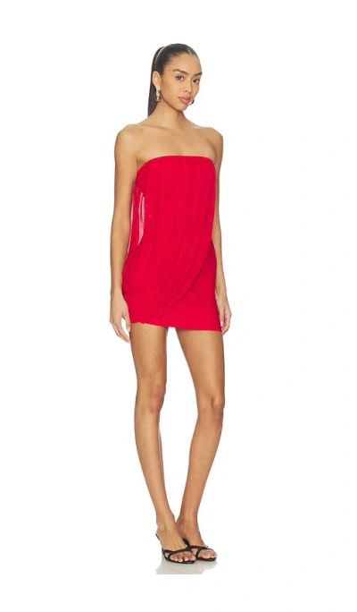Superdown Elodie Mini Dress In Red