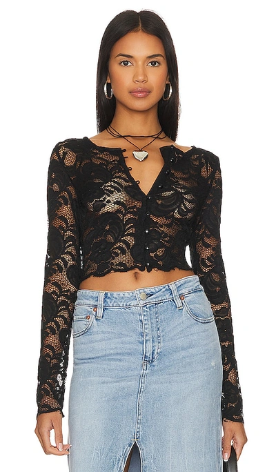 Superdown Elowen Top In Black