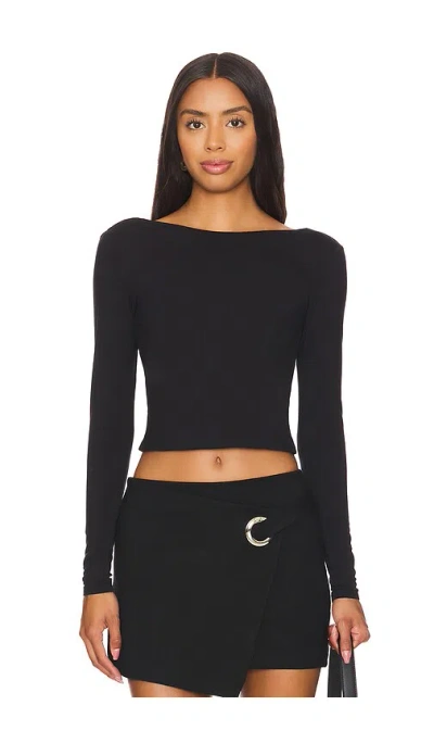 Superdown Esme Top In Black