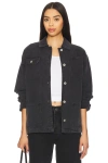 Superdown Estella Jacket In Vintage Black