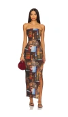 Superdown Estella Maxi Dress In 멀티