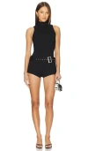 Superdown Evie Romper In 블랙