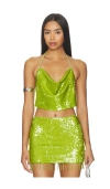 Superdown Fallon Top In Green