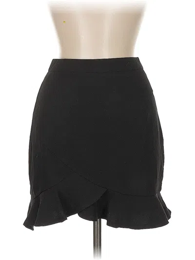 Pre-owned Superdown Formal Skirt In Black