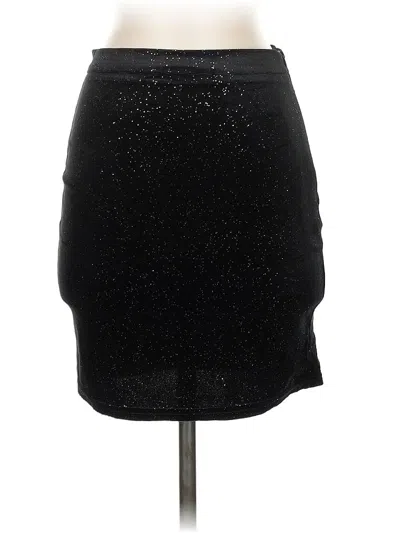 Pre-owned Superdown Formal Skirt In Black