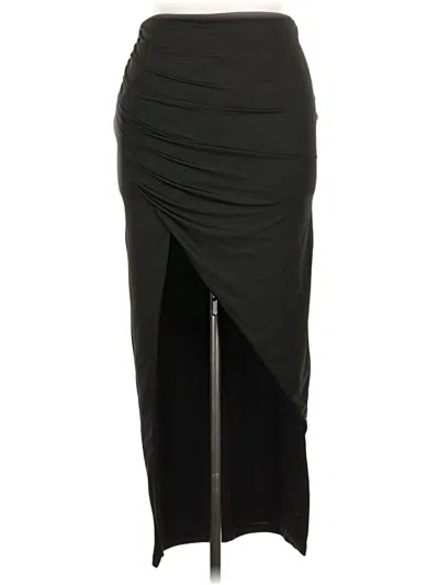 Pre-owned Superdown Formal Skirt In Black