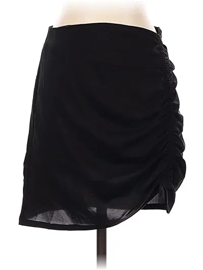 Pre-owned Superdown Formal Skirt In Black