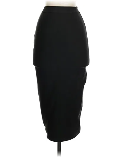 Pre-owned Superdown Formal Skirt In Black