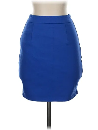 Pre-owned Superdown Formal Skirt In Blue