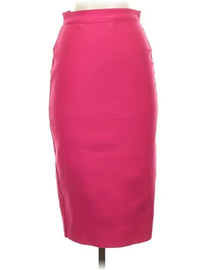 Pre-owned Superdown Formal Skirt In Pink