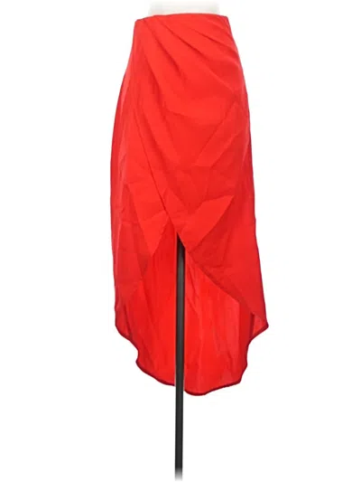 Pre-owned Superdown Formal Skirt In Red