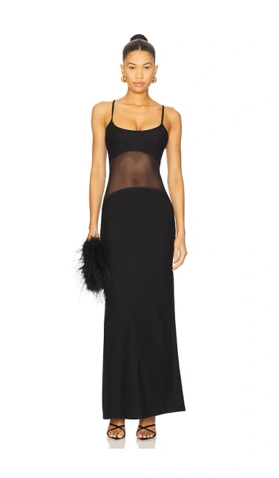 Superdown Foster Dress In Black
