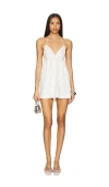 Superdown Francis Mini Dress In 白色