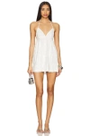 Superdown Francis Mini Dress In White