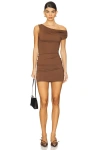 Superdown Ginger Skirt Set In Mocha