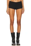 Superdown Giovanna Micro Short In Black