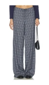 Superdown Gwendolyn Drawstring Pant In Blue