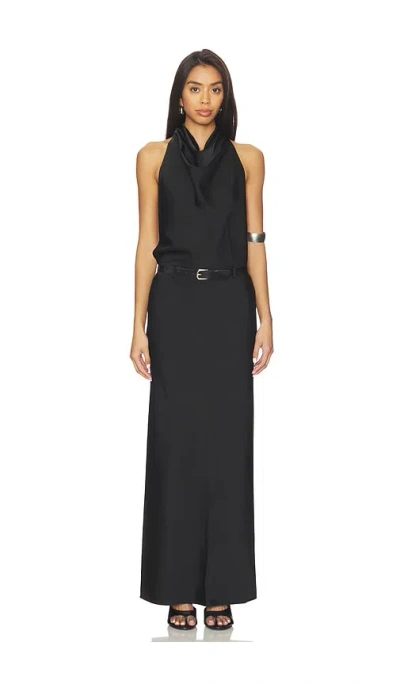 Superdown Hazel Maxi Dress In Black