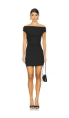 Superdown Hilton Mini Dress In Black