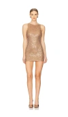 Superdown Kleid Ilona In Metallic Gold
