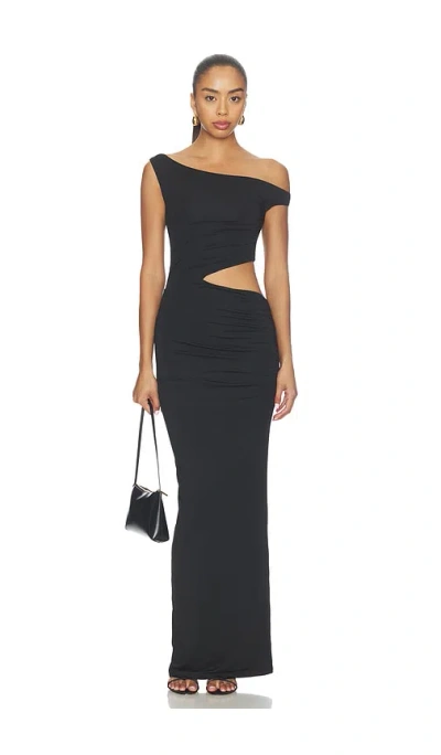 Superdown Isadora Maxi Dress In Black