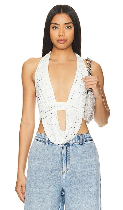 Superdown Jazlyn Top In White