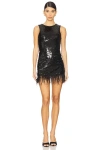 Superdown Jill Mini Dress In Black