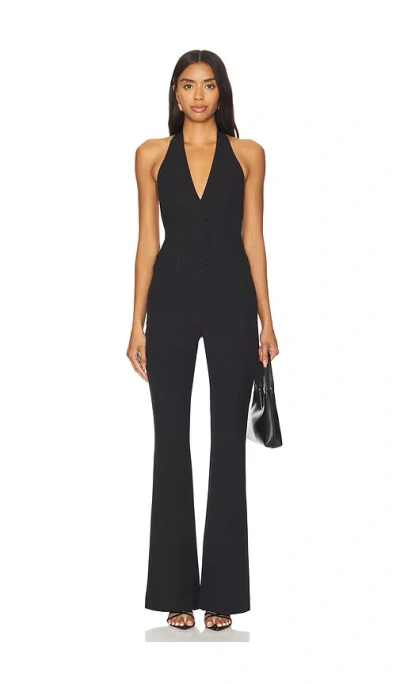 Superdown Adaliya Jumpsuit In Black