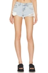 Superdown Jordan Exposed Pocket Short In Vintage Wash