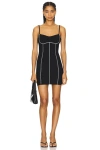 Superdown Joseylyn Mini Dress In Black