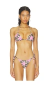 Superdown Kalia Bikini Top In Multi