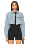 SUPERDOWN KATHY CUT OFF JACKET