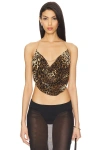 Superdown Kaylin Halter Top