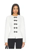 Superdown Kimber Jacket In Ivory