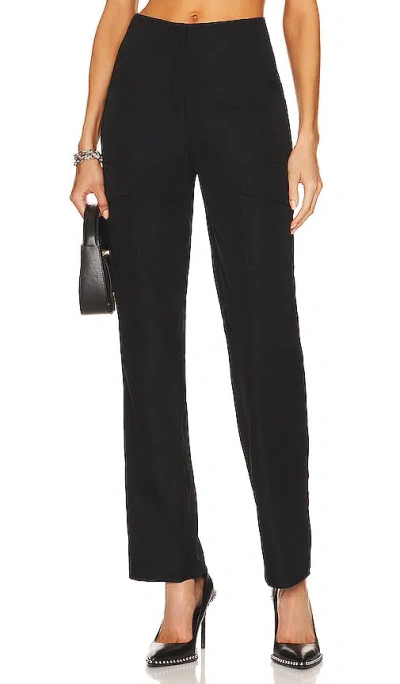 Superdown Kimmy Cargo Pant In Black