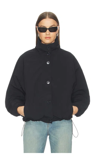 Superdown Kirrily Funnel Neck Jacket In Black