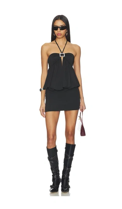 Superdown Kitura Mini Dress In Black