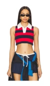 Superdown Koko Crop Top In Multi