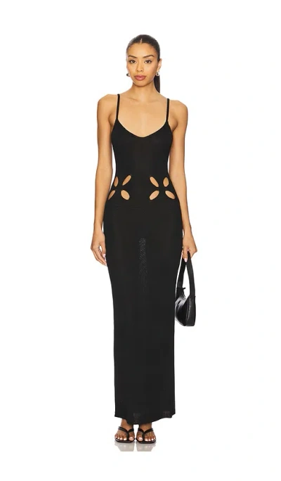 Superdown Lailani Maxi Dress In Black