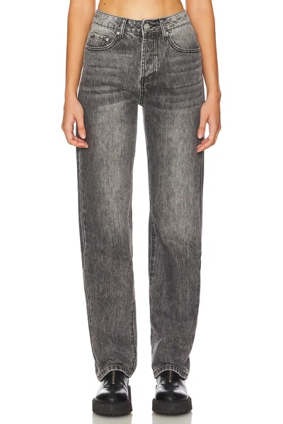 Superdown Lanie Jean In Washed Grey