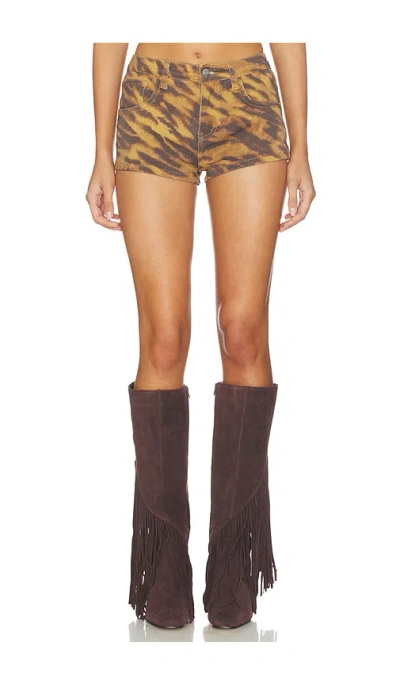 Superdown Linnea Short In Brown