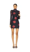 Superdown Liora Mini Dress In 玫瑰碎花