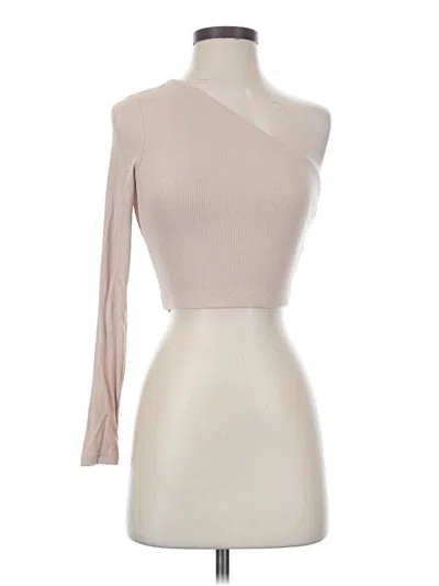 Pre-owned Superdown Long Sleeve Turtleneck In Tan
