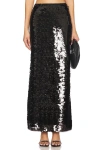 Superdown Lydie Maxi Skirt In Black