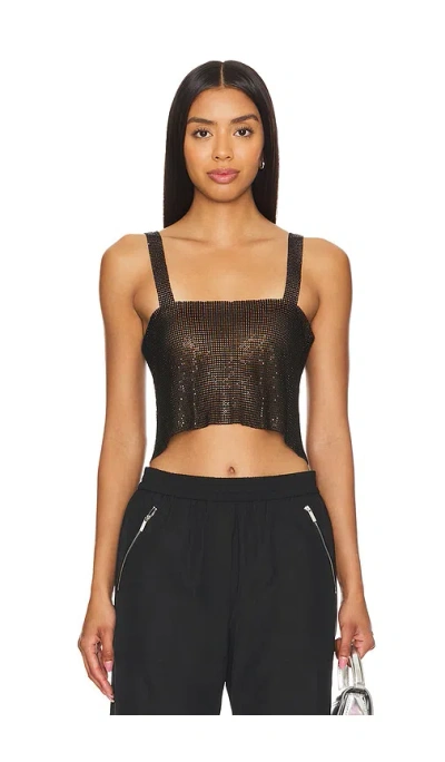 Superdown Mackenzie Crop Top In Black